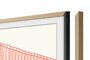Samsung Lijst voor 75'' Samsung the Frame TV - Teakhout Look_