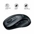 Logitech M510 | Draadloze Muis | Links- en Rechtshandig | RF | 1000 DPI | Zwart | Returned_