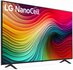 LG NanoCell 50NANO81T6A 50" | Ultra HD 4K NanoCell Smart TV | WebOS + Wifi | NanoCell voor Levendige Kleuren | HDR10 | 50Hz Geavanceerde NanoCe_