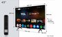 TCL 43P7K 43" | Ultra HD 4K QLED Smart TV (2025) | Google TV + Wifi | Dolby Vision & HDR10 | Quantum Dot Technologie | 60Hz_