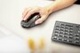 CHERRY DW 9500 SLIM toetsenbord Inclusief muis RF-draadloos + Bluetooth QWERTY Engels Zwart, Grijs_