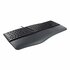 CHERRY KC 4500 ERGO toetsenbord USB QWERTY Amerikaans Engels Zwart_