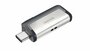 SanDisk Ultra Dual Drive USB Type-C USB flash drive 128 GB USB Type-A / USB Type-C 3.2 Gen 1 (3.1 Gen 1) Zwart, Zilver_