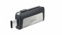 SanDisk Ultra Dual Drive USB Type-C USB flash drive 128 GB USB Type-A / USB Type-C 3.2 Gen 1 (3.1 Gen 1) Zwart, Zilver_