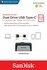 SanDisk Ultra Dual Drive USB Type-C USB flash drive 128 GB USB Type-A / USB Type-C 3.2 Gen 1 (3.1 Gen 1) Zwart, Zilver_