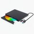 Gembird DVD-USB-031 | Externe DVD-Brander | 8x DVD | 24x CD | USB-C & USB 3.1 | Slimline | Zwart_